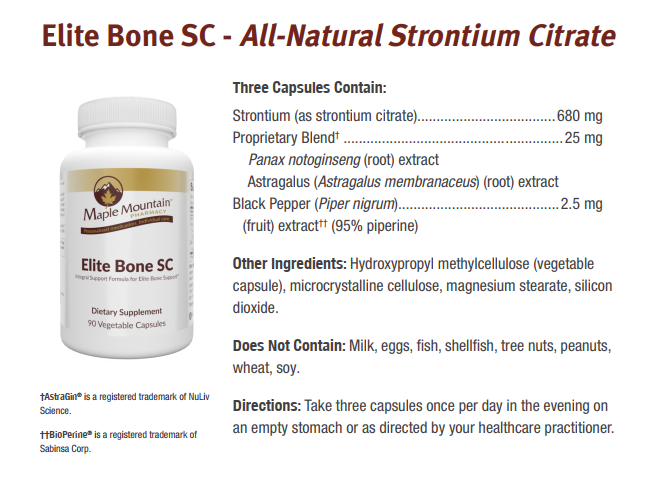 Elite Bone Support Program