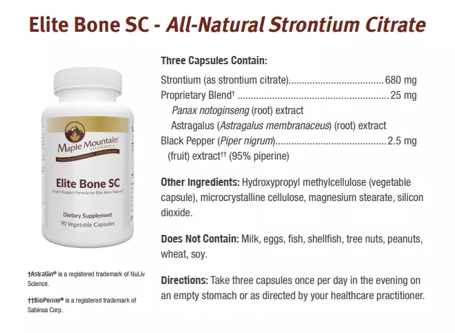 Elite Bone Support Program